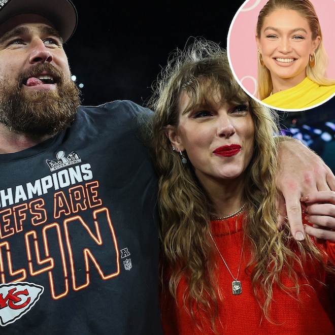 Travis Kelce, Taylor Swift, Gigi Hadid